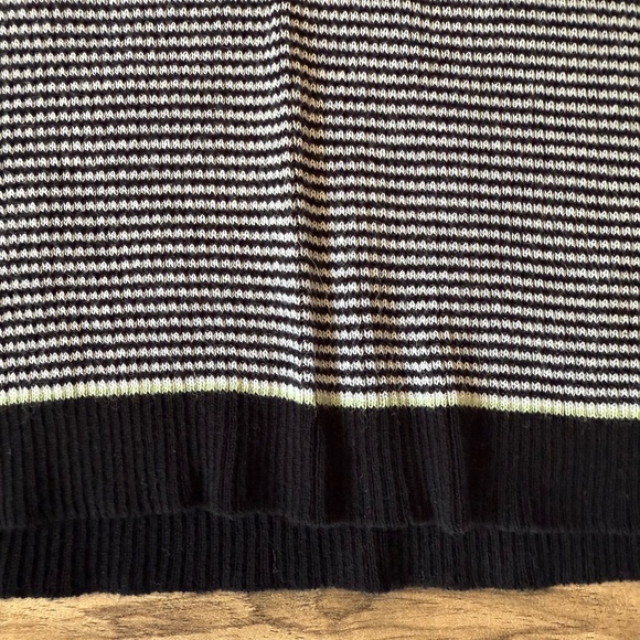 Vintage Free People Striped Cropped Sweater Tank - Picture 4 of 9